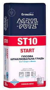 Шпаклівка Acryl Putz ST10 2в1 20кг (Польща) 2143-5497 фото