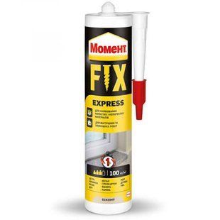 Момент&nbsp;''FIX&nbsp;Express''&nbsp;Монтажний&nbsp;клей 375&nbsp;г 519 519-3763 фото