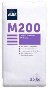 Стяжка цементна Альба "М-200" 25кг 6100 6100-4695 фото