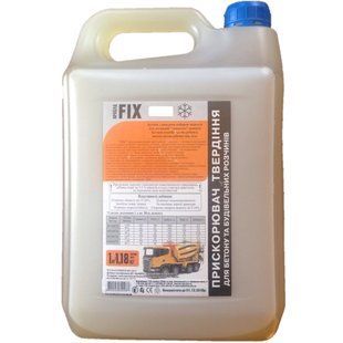 Пластифікатор&nbsp;"Fix"&nbsp;(прискорювач&nbsp;твердінн.&nbsp;-15С)&nbsp;1л 6228 6228-3954 фото