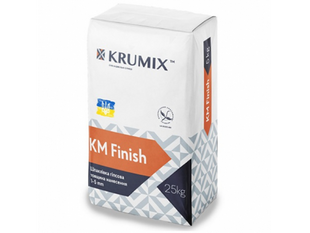 Крумікс KM Finish шпаклівка гіпсова (25 кг) 3291 3291-5587 фото