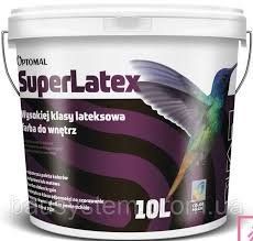 Optomal&nbsp;SuperLatex&nbsp;латексна&nbsp;матова&nbsp;5&nbsp;л/7.5&nbsp;кг 8749 8749-3037 фото