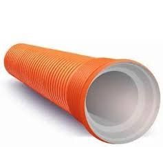 Труба каналізаційна ПП гофрована IPlast - cor SN8 400/6000 мм 2266 2266-6639 фото