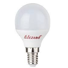 Лампа&nbsp;LED&nbsp;А45&nbsp;7W&nbsp;E14&nbsp;2700K&nbsp;220V&nbsp;шар&nbsp;LEZARD 3125 3125-3681 фото
