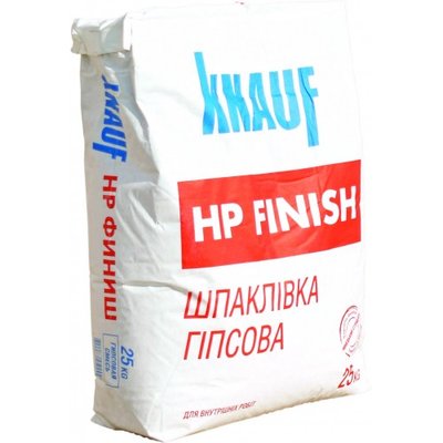 Шпаклівка гіпсова Knauf HP-Finish 25кг 2140-4465 фото