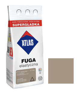 Затирка ATLAS Elastyczna (1-7мм) 211 цементна 2кг 48055 48055-7025 фото