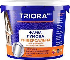Фарба гумова універсальна тм TRIORA 3.5кг 788 RAL7024 Графіт 777 777-6684 фото