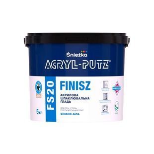 Шпаклівка Acryl Putz FS 20 Finish відро-17кг (Польща) 3298 3298-5549 фото