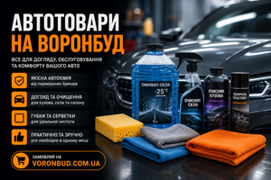 Автотовари на ВоронБуд: усе необхідне для догляду за автомобілем фото