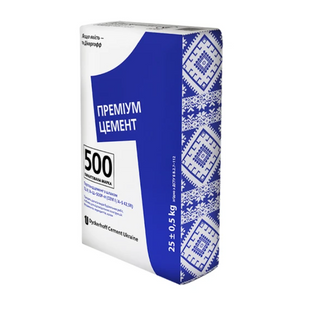 Цемент&nbsp;М500&nbsp;Здолбунів&nbsp;25&nbsp;кг 4103 4103-4444 фото